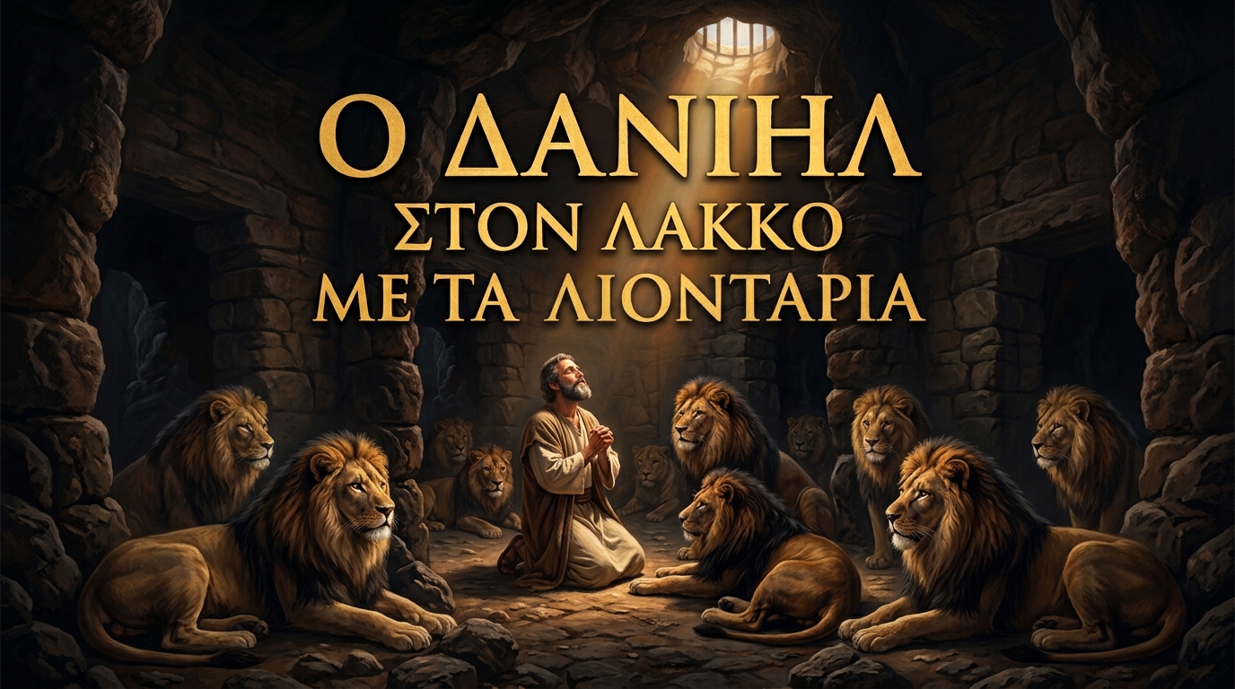 Ο Δανιήλ στον λάκκο με τα λιοντάρια